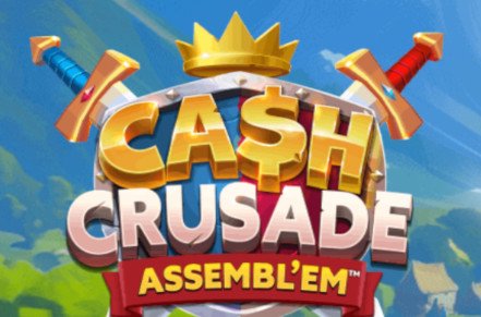 Cash Crusade ASSEMBLEM Slot Logo