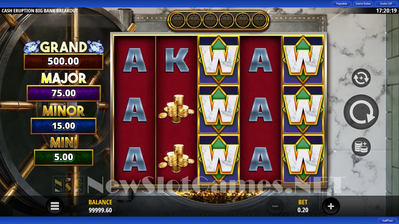 Cash Eruption Big Bank Breakout Slot Slot Image in Demo - pic. 2