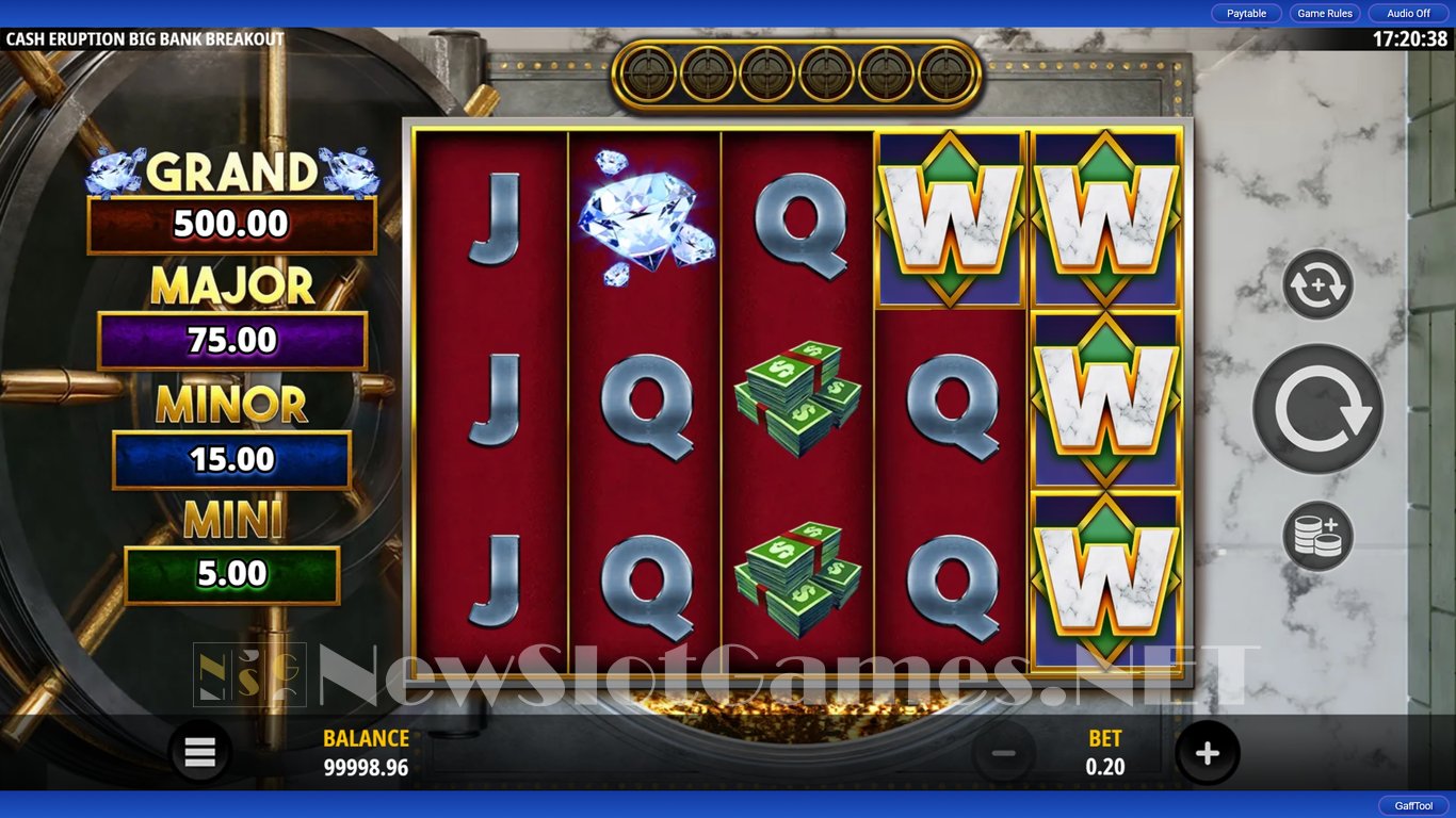 Cash Eruption Big Bank Breakout Slot Slot Image in Demo - pic. 4