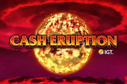 Cash Eruption Coins & Clovers Slot Logo