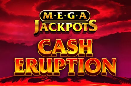 Cash Eruption MegaJackpots Slot Logo