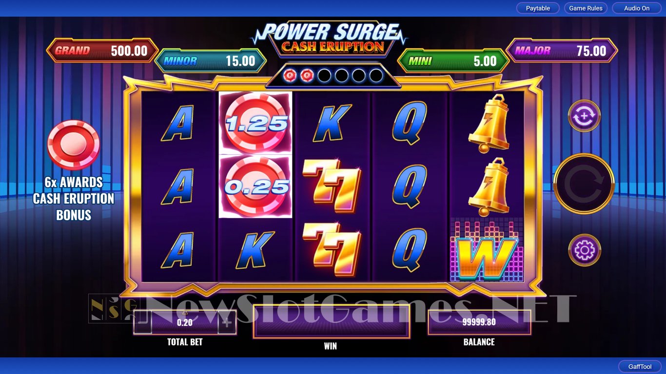 Cash Eruption Power Surge Slot Slot Image in Demo - pic. 2