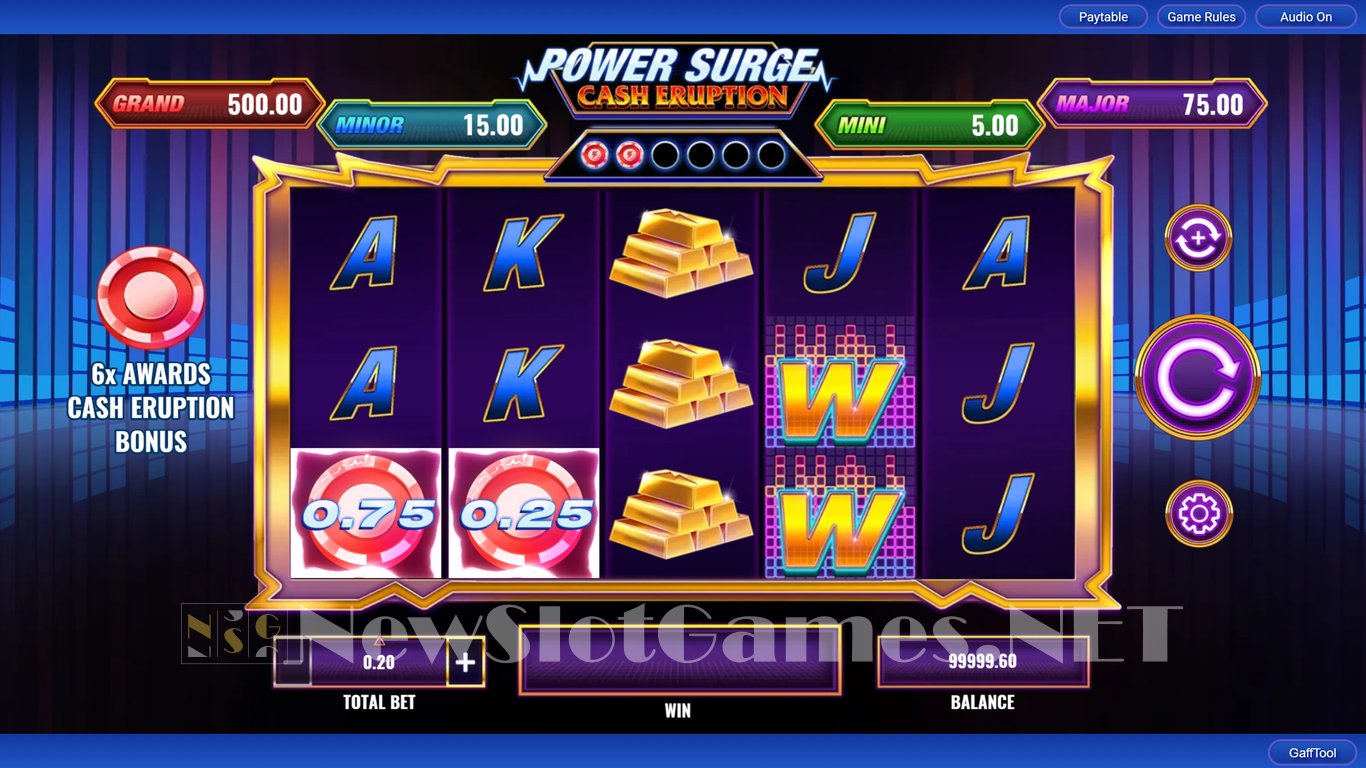 Cash Eruption Power Surge Slot Slot Image in Demo - pic. 3