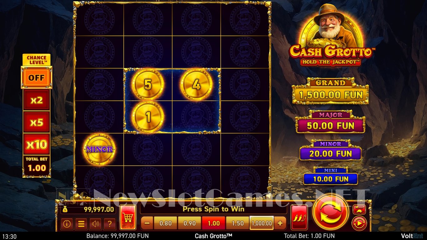 Cash Grotto Slot Demo Image