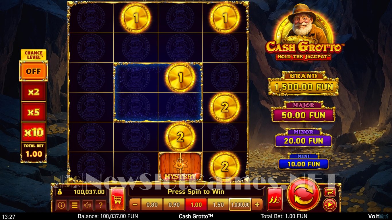 Cash Grotto Slot Slot Image in Demo - pic. 5