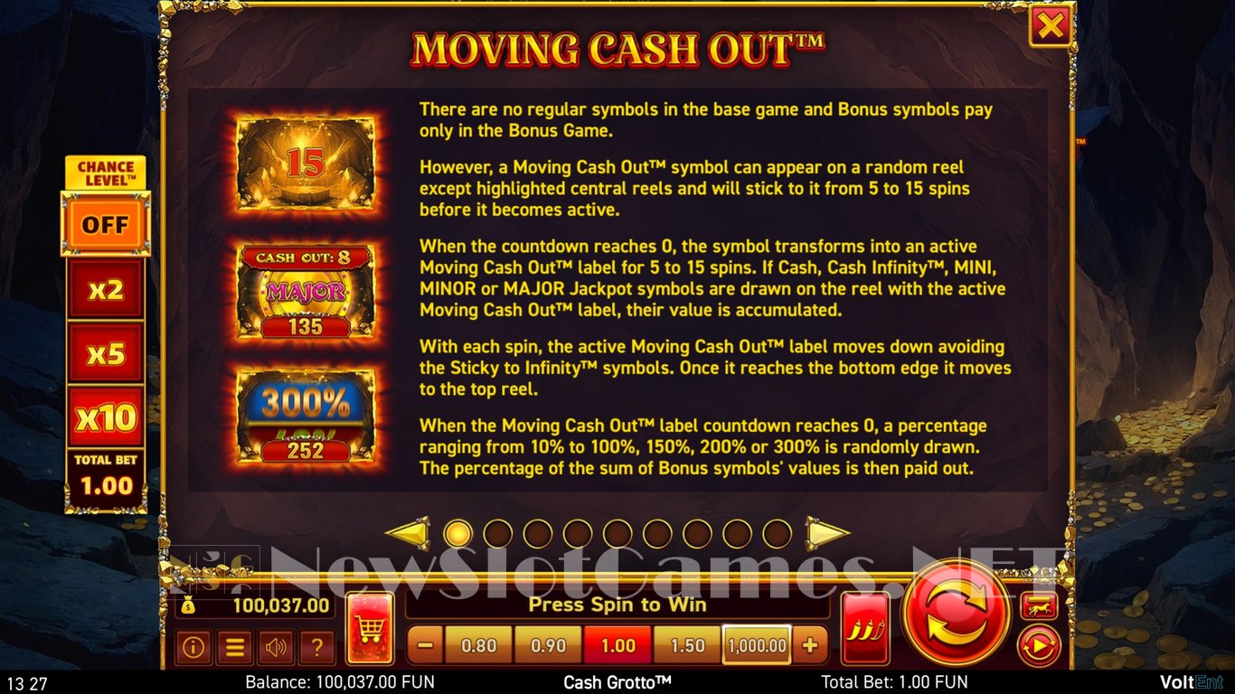 Cash Grotto Slot Slot Image in Demo - pic. 6