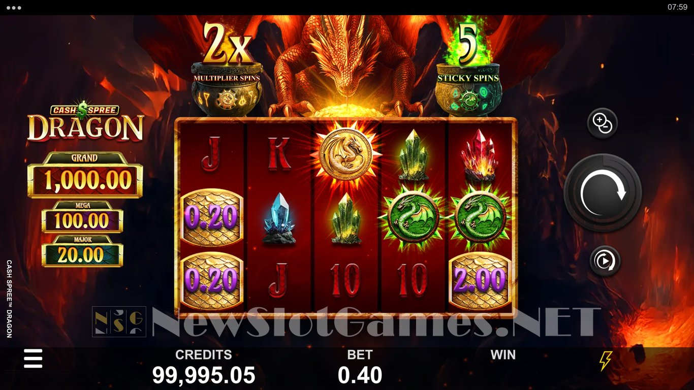 Cash Spree Dragon Slot Slot Image in Demo - pic. 6