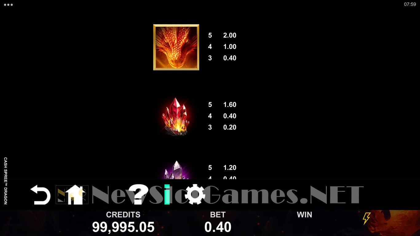 Cash Spree Dragon Slot Slot Image in Demo - pic. 8