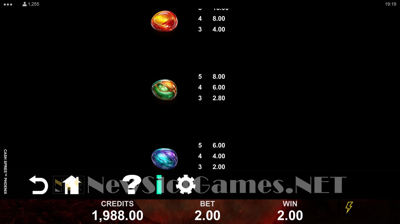 Cash Spree Phoenix Slot Slot Image in Demo - pic. 11
