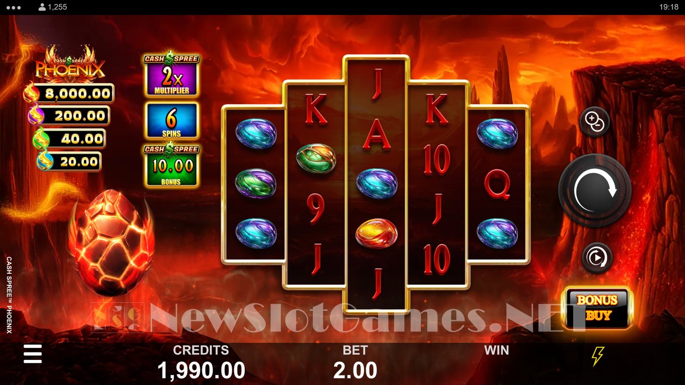 Cash Spree Phoenix Slot Slot Image in Demo - pic. 8