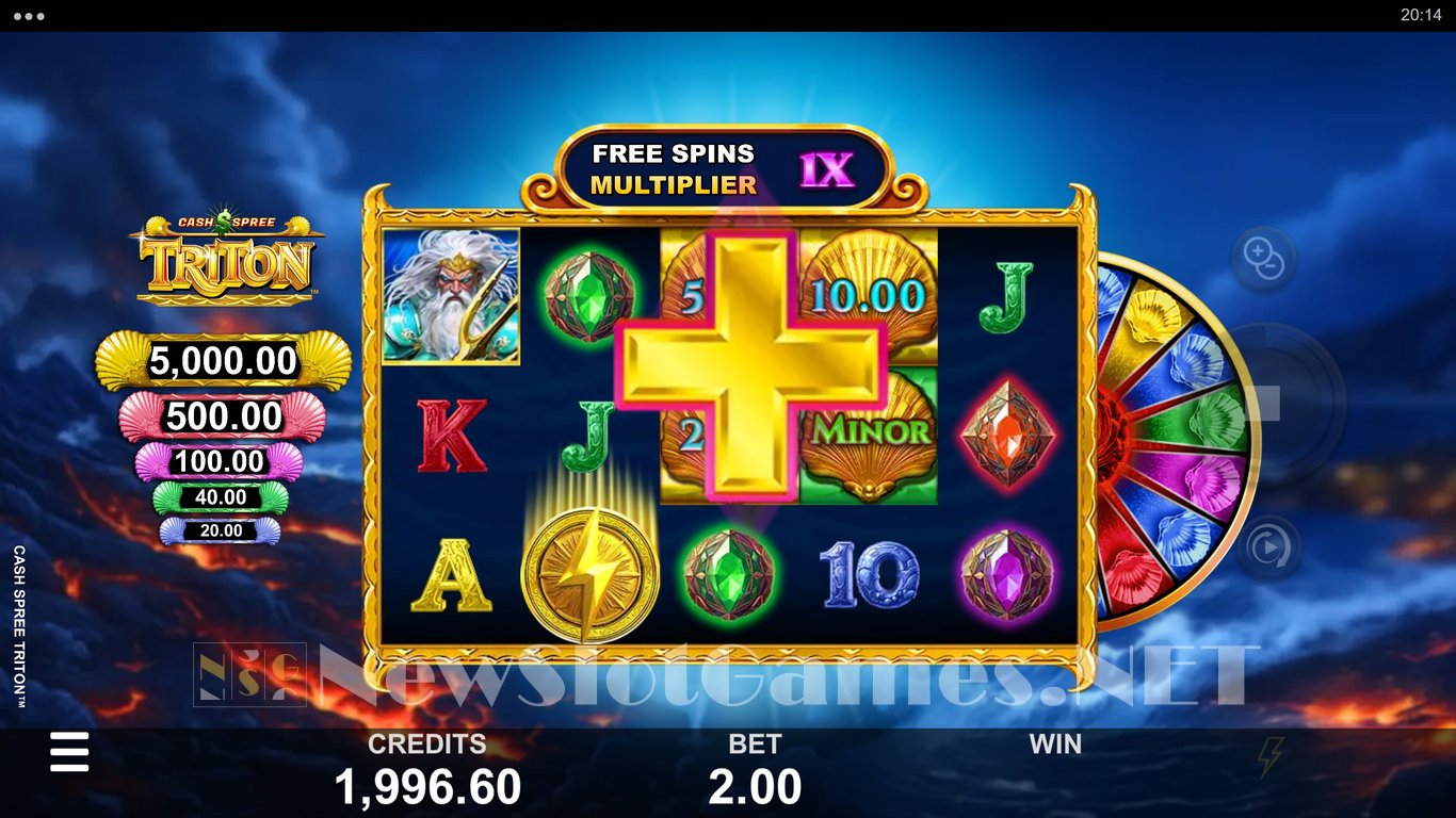 Cash Spree Triton Slot Demo Image