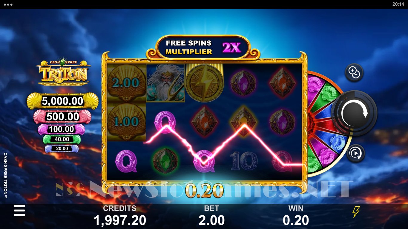 Cash Spree Triton Slot Slot Image in Demo - pic. 5