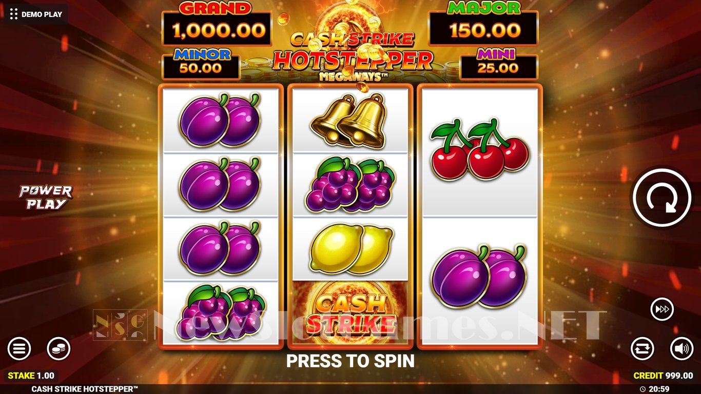 Cash Strike Hotstepper Megaways Slot Slot Image in Demo - pic. 2