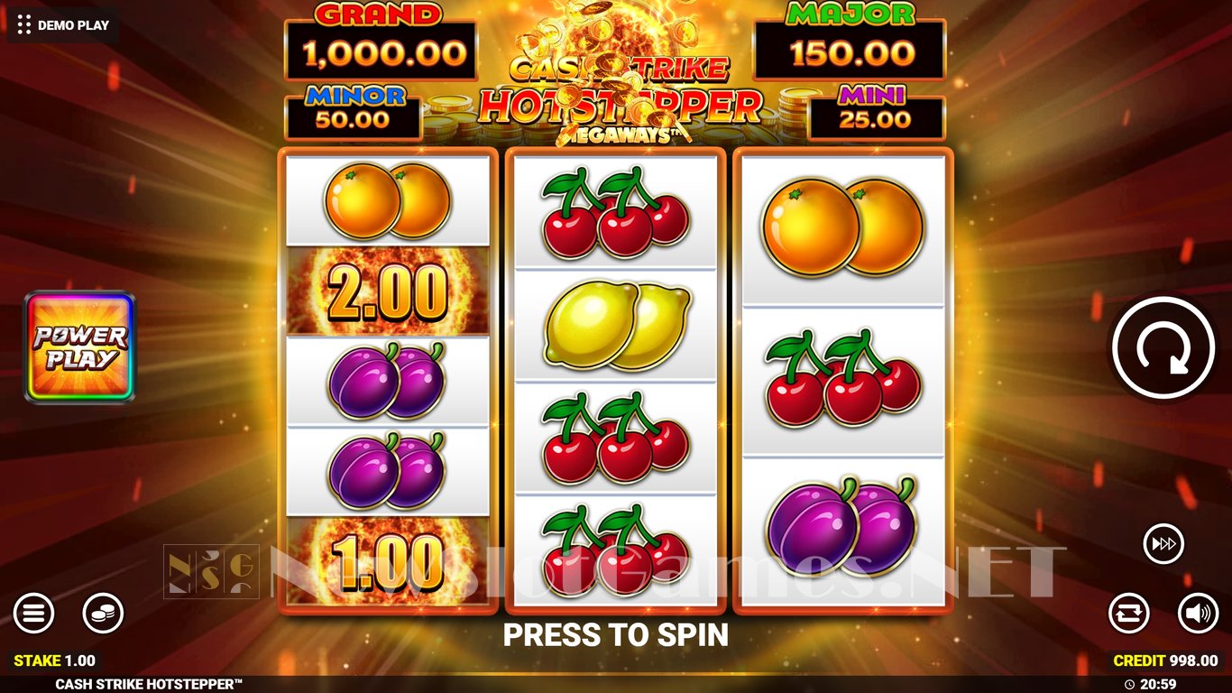 Cash Strike Hotstepper Megaways Slot Slot Image in Demo - pic. 3