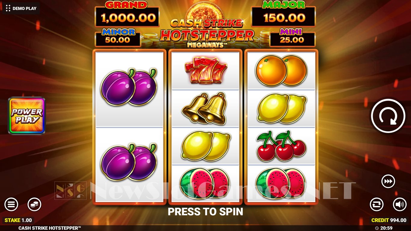 Cash Strike Hotstepper Megaways Slot Slot Image in Demo - pic. 5