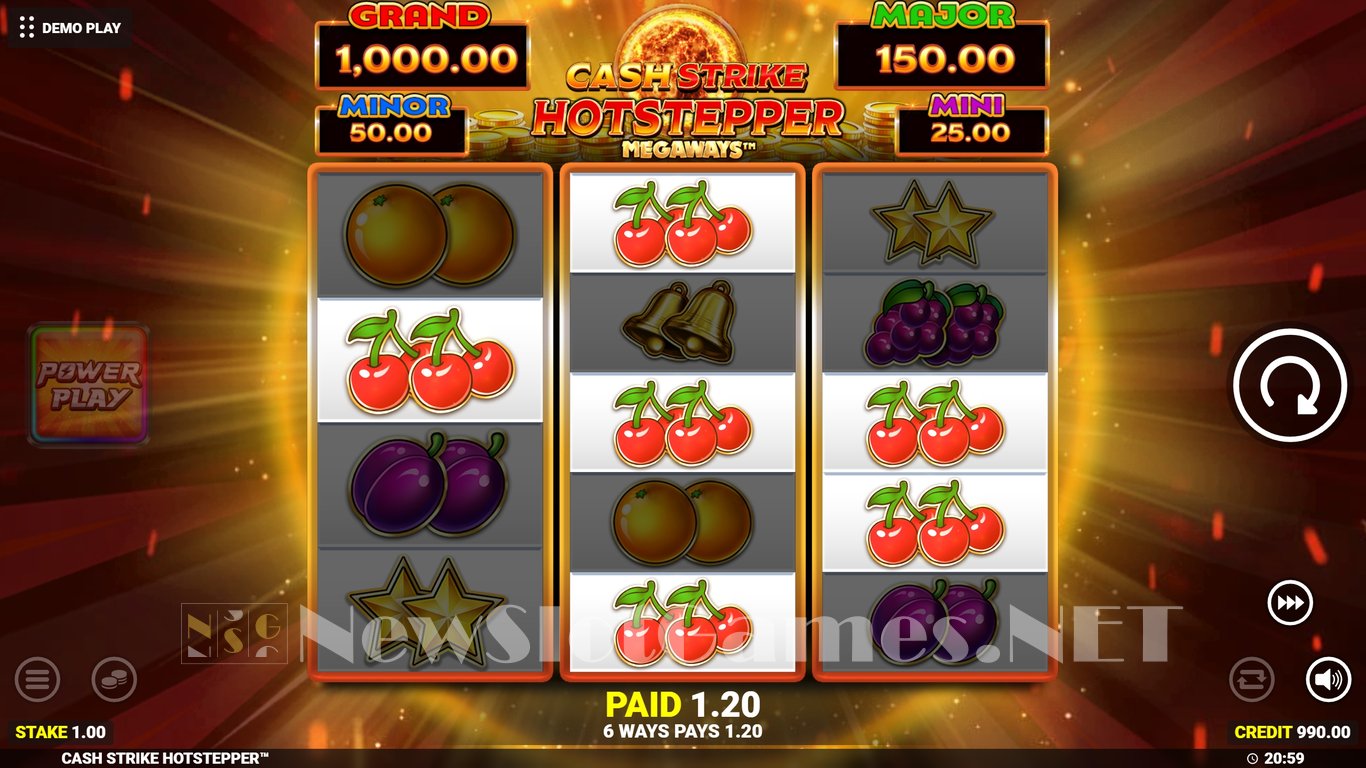 Cash Strike Hotstepper Megaways Slot Slot Image in Demo - pic. 7