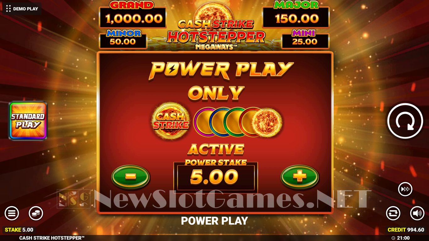 Cash Strike Hotstepper Megaways Slot Slot Image in Demo - pic. 9