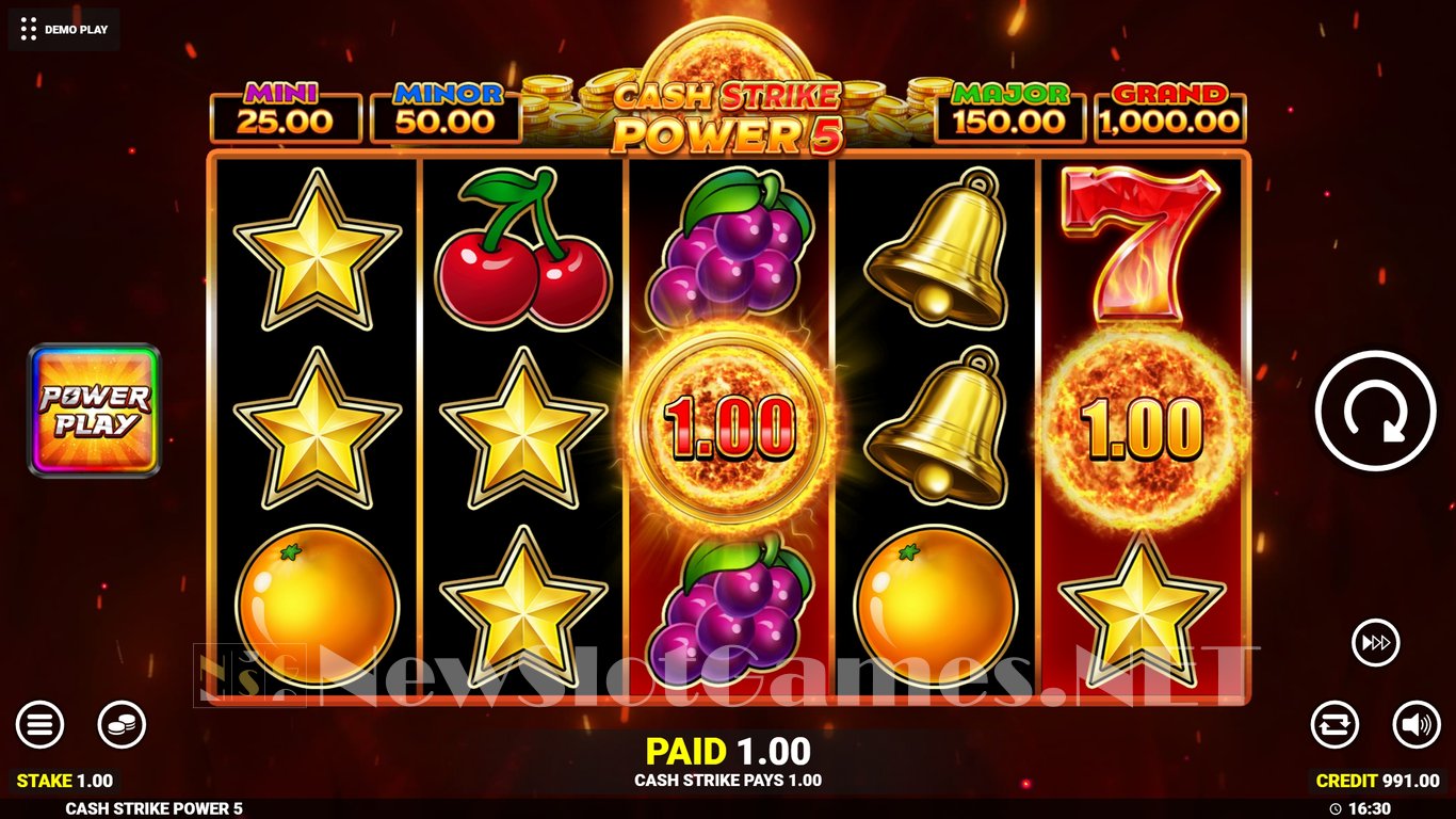 Cash Strike Power Force 5 Slot Slot Image in Demo - pic. 3
