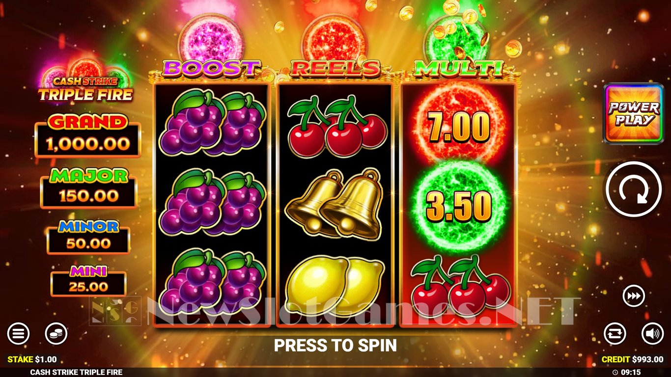 Cash Strike Triple Fire Slot Slot Image in Demo - pic. 4
