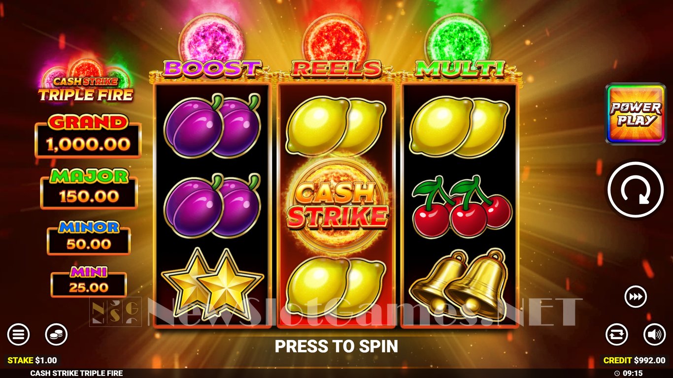 Cash Strike Triple Fire Slot Slot Image in Demo - pic. 5