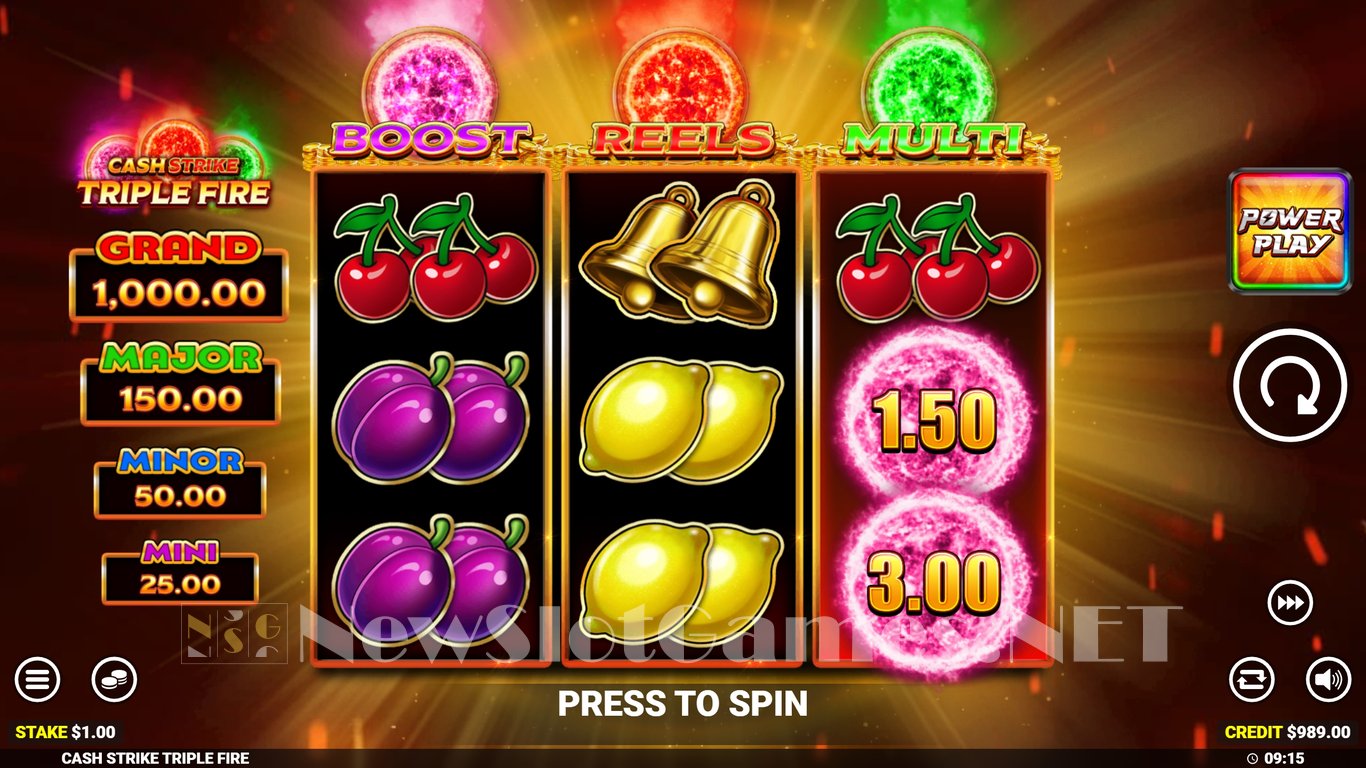 Cash Strike Triple Fire Slot Slot Image in Demo - pic. 6