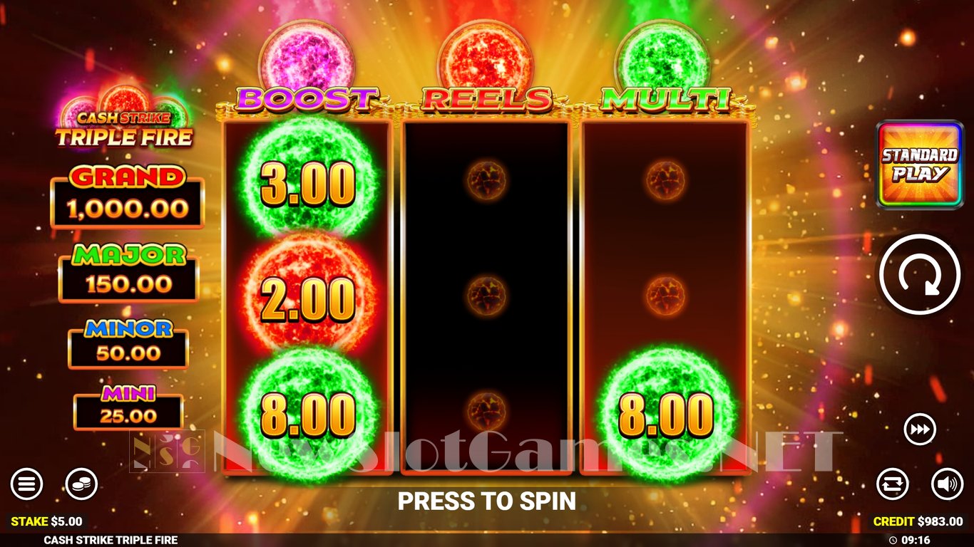 Cash Strike Triple Fire Slot Slot Image in Demo - pic. 8