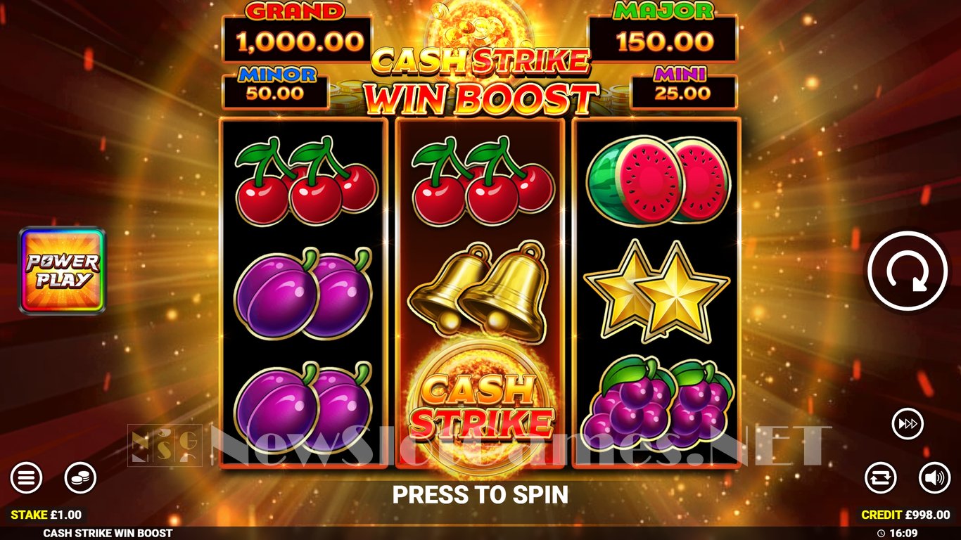 Cash Strike Win Boost Slot Slot Image in Demo - pic. 3