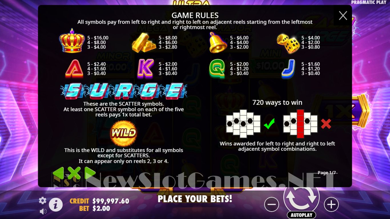 Cash Surge Slot Slot Image in Demo - pic. 9