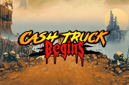 Cash Truck Begins Slot Logo