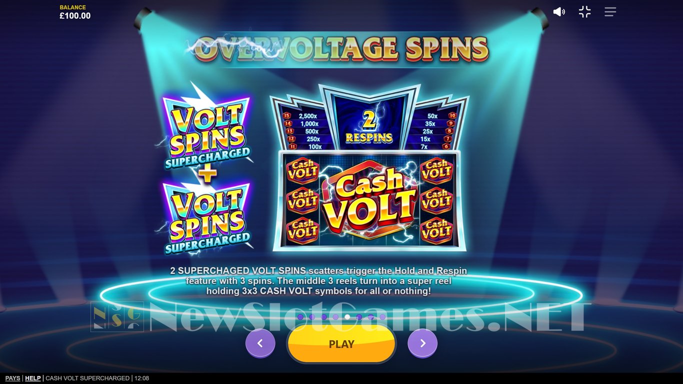Cash Volt Supercharged Slot Slot Image in Demo - pic. 4