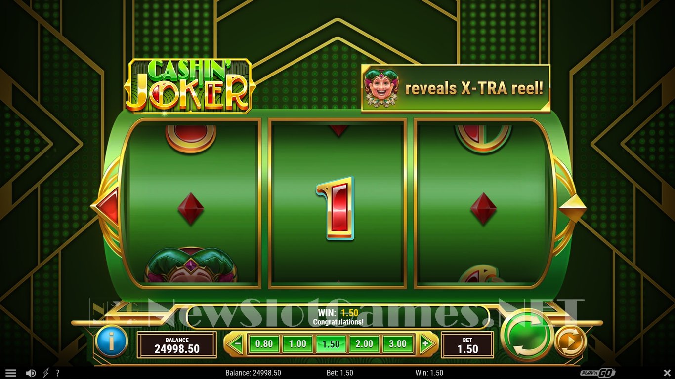 Cashin Joker Slot Demo Image