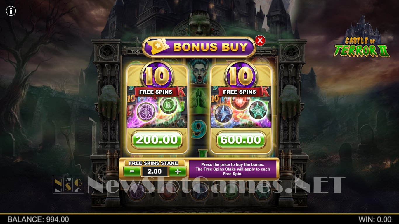 Castle of Terror 2 Slot Slot Image in Demo - pic. 3