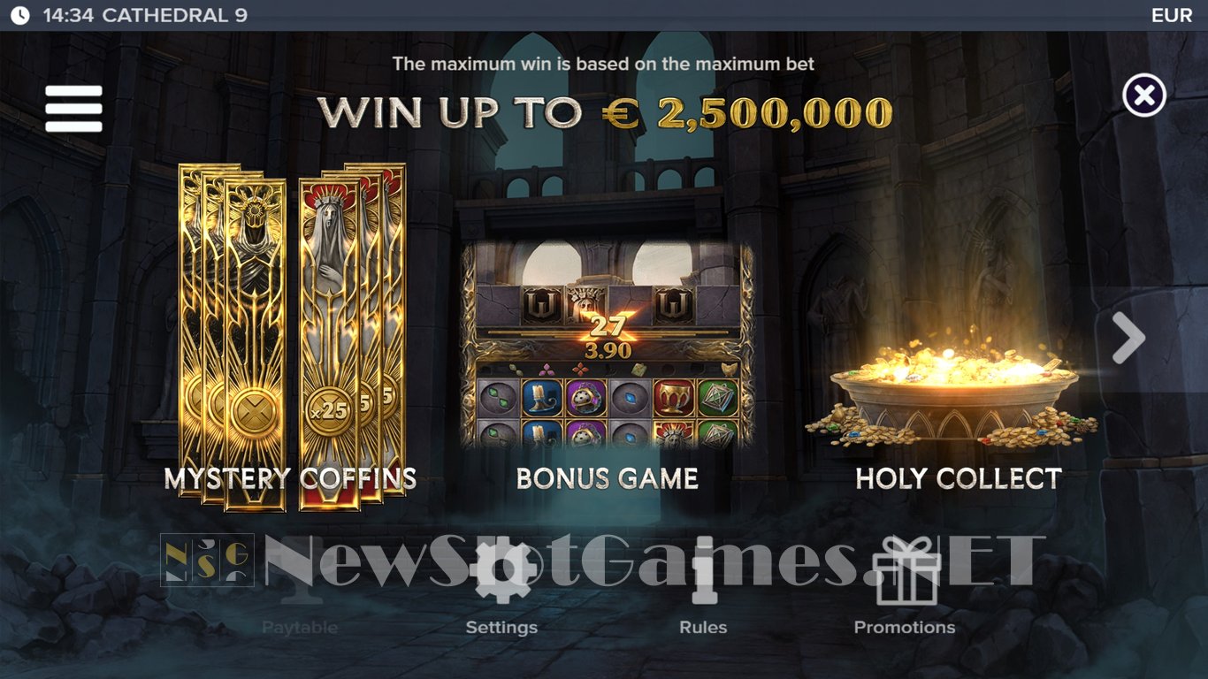 Cathedral 9 Slot Slot Image in Demo - pic. 4