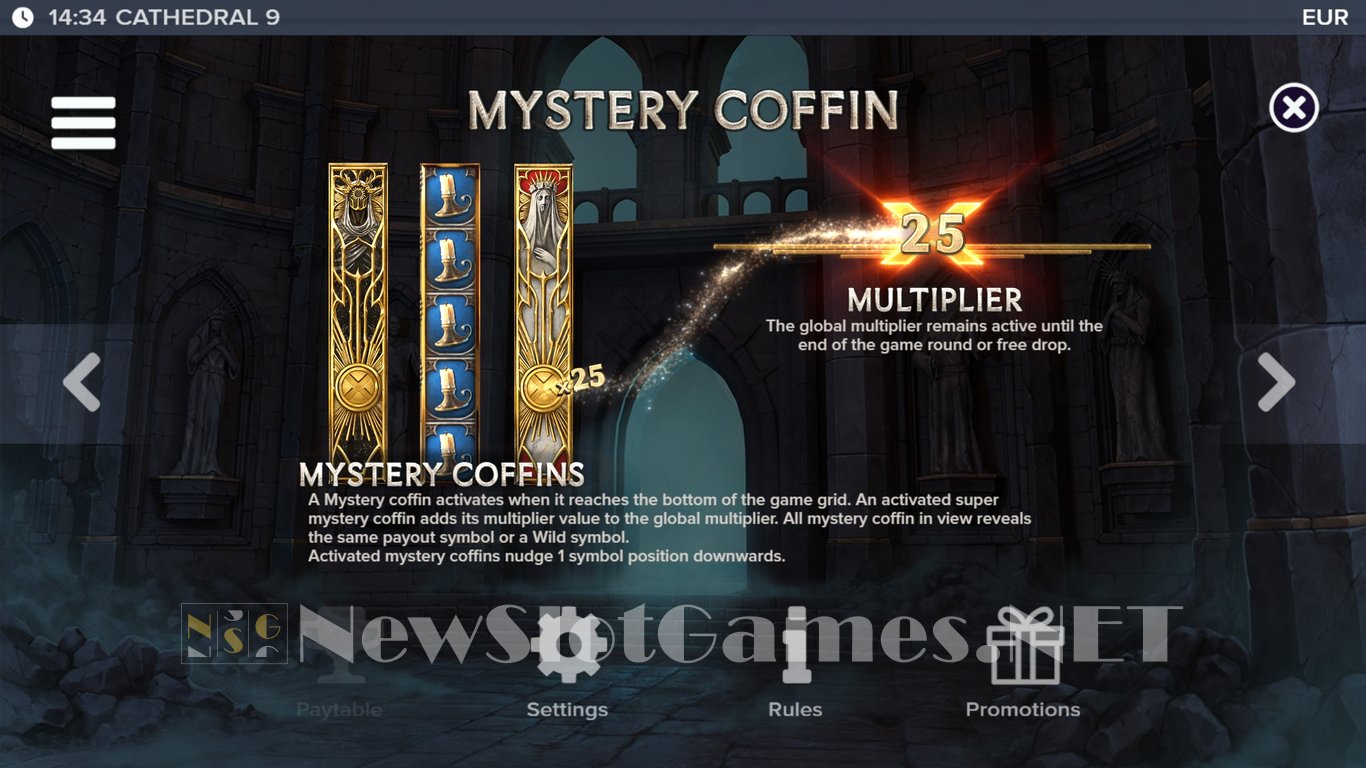 Cathedral 9 Slot Slot Image in Demo - pic. 6