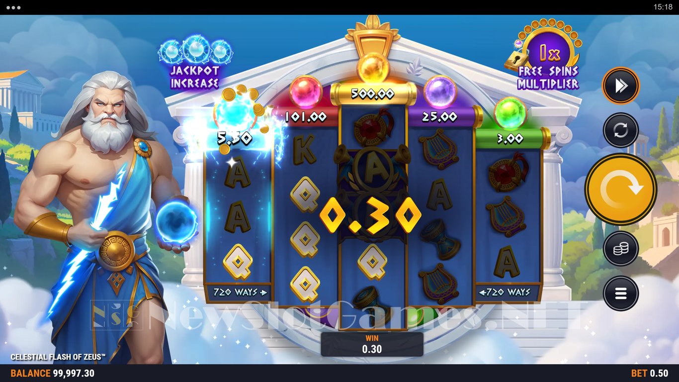 Celestial Flash of Zeus Slot Slot Image in Demo - pic. 3