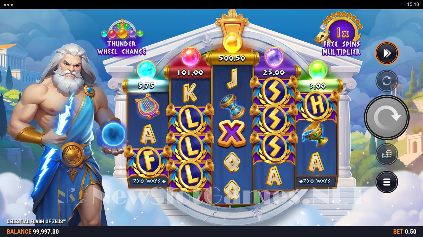 Celestial Flash of Zeus Slot Slot Image in Demo - pic. 4