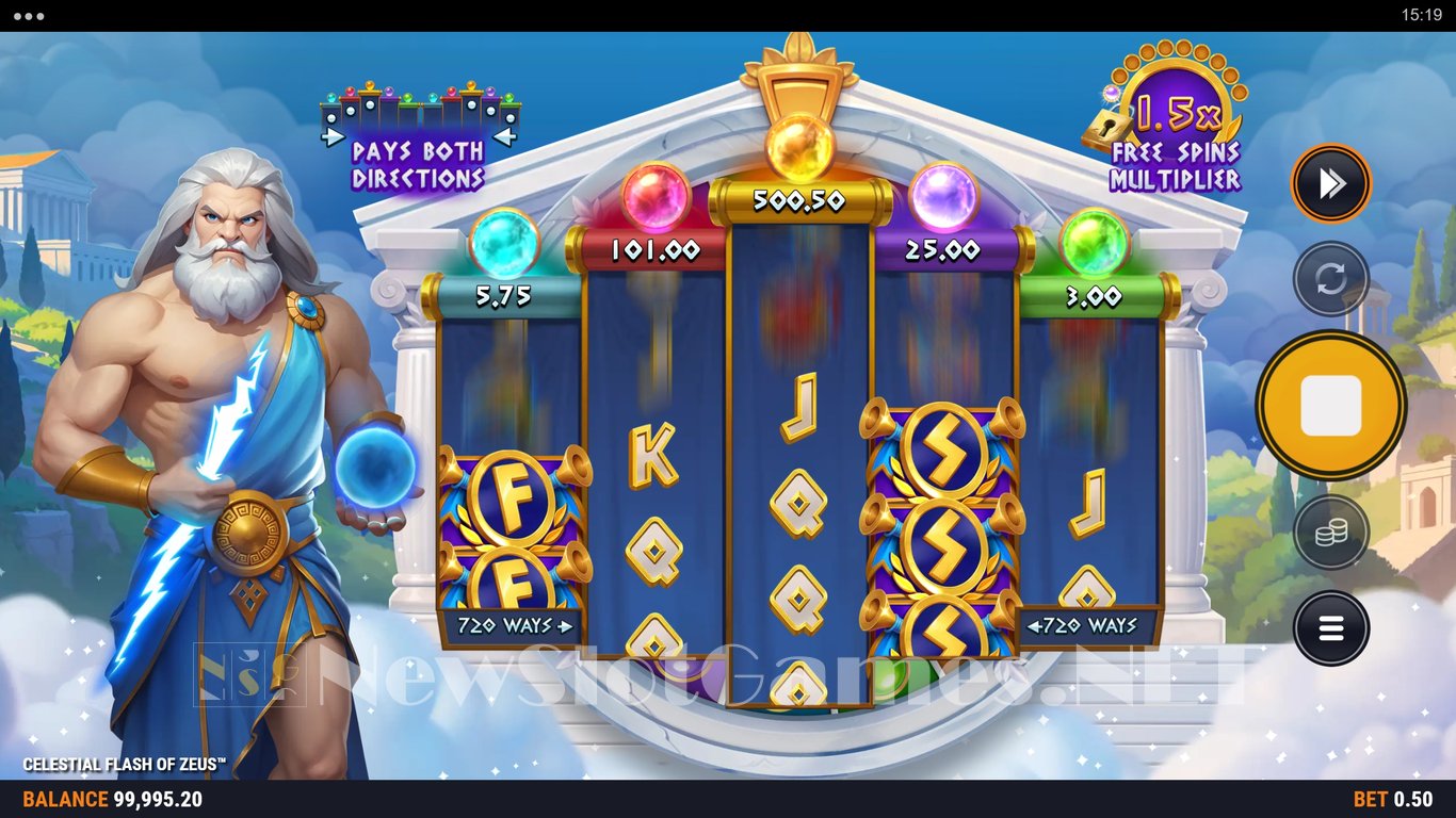 Celestial Flash of Zeus Slot Slot Image in Demo - pic. 5