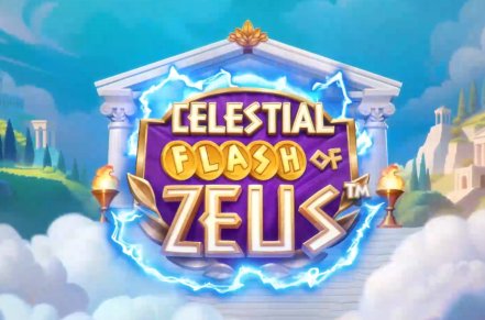 Celestial Flash of Zeus Slot Logo