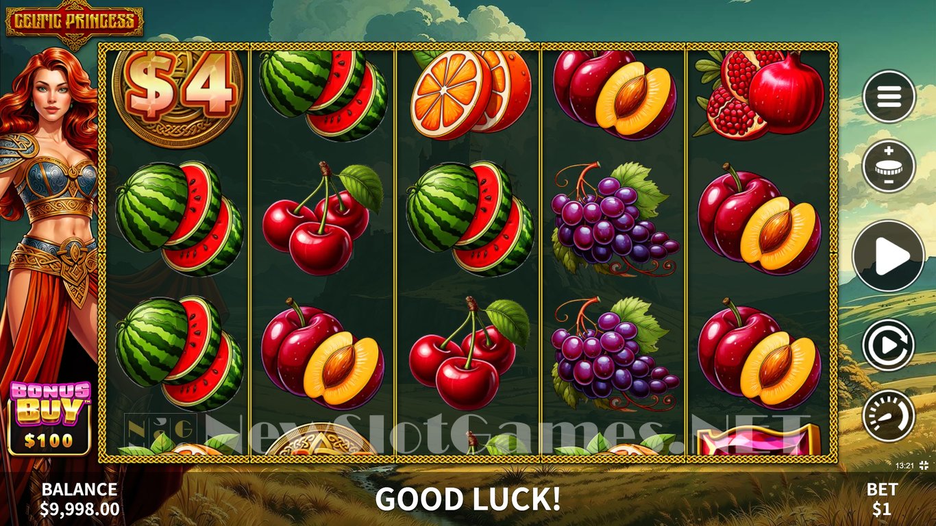 Celtic Princess Slot Demo Image