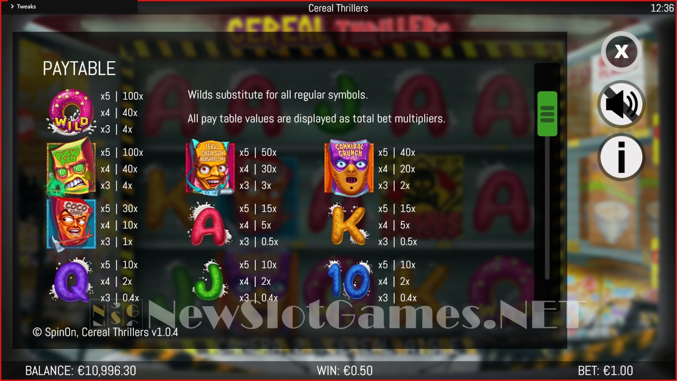 Cereal Thrillers Slot Slot Image in Demo - pic. 8