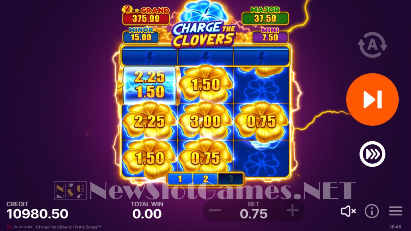 Charge the Clovers Slot Slot Image in Demo - pic. 6