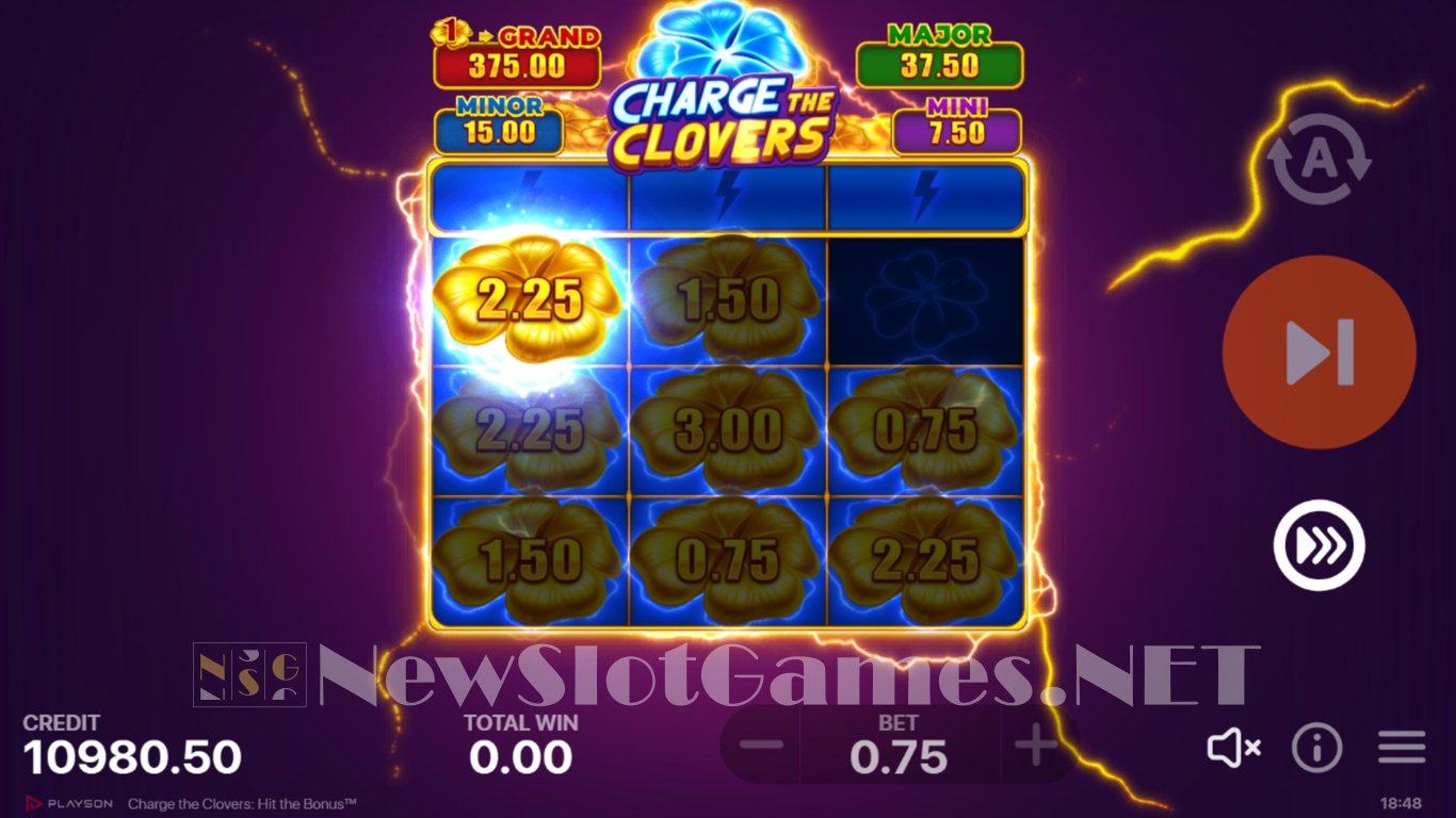 Charge the Clovers Slot Slot Image in Demo - pic. 7