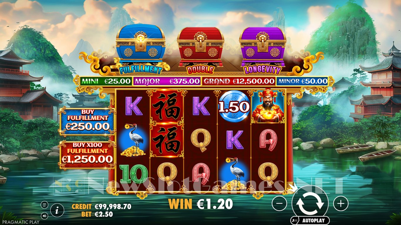 Chests of Cai Shen 2 Slot Demo Image