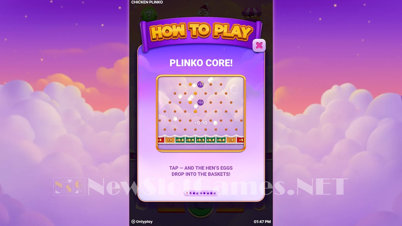 Chicken Plinko Game Slot Image in Demo - pic. 3