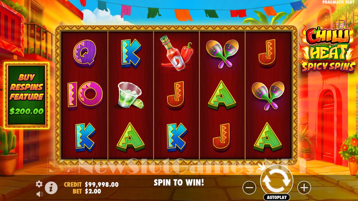Chilli Heat Spicy Spins Slot Demo Image