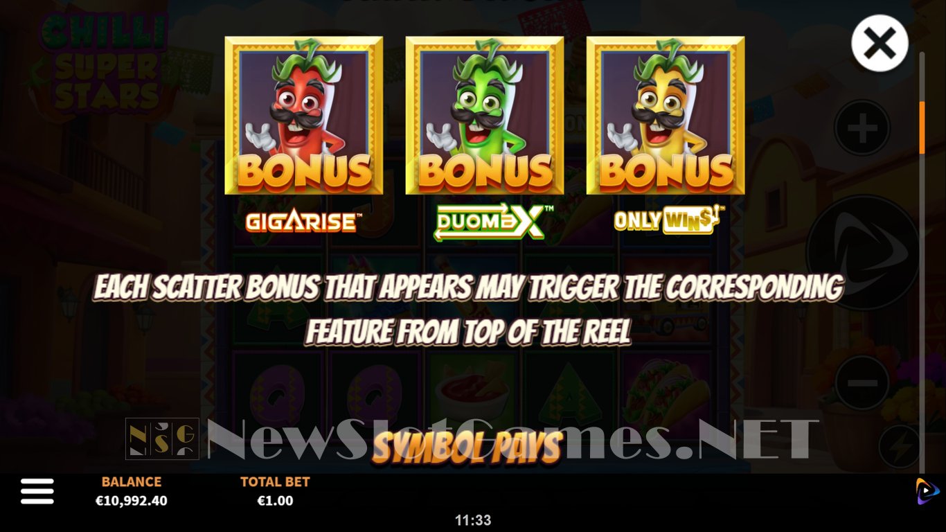 Chilli Super Stars Slot Slot Image in Demo - pic. 6