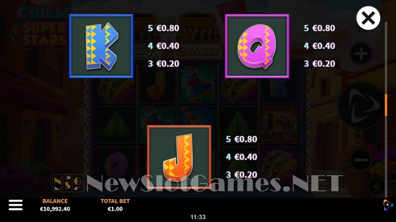 Chilli Super Stars Slot Slot Image in Demo - pic. 9