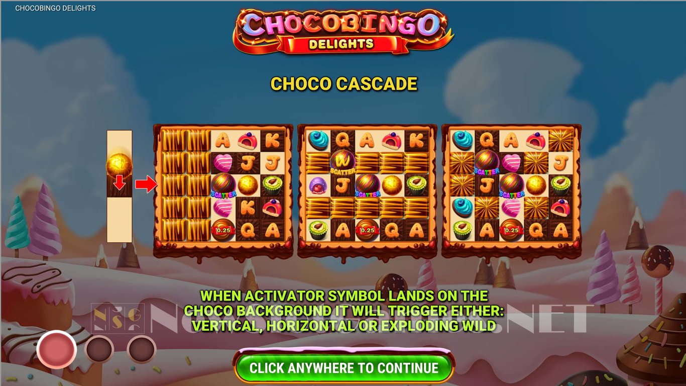 Chocobingo Delights Slot Demo Image