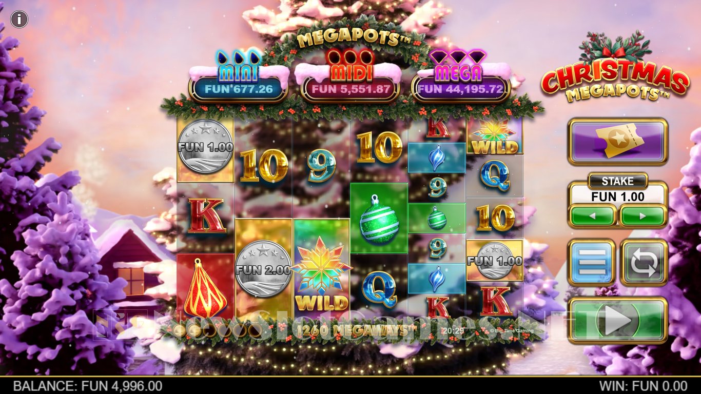 Christmas Megapots Slot Slot Image in Demo - pic. 2