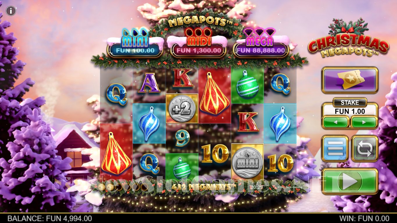 Christmas Megapots Slot Slot Image in Demo - pic. 3